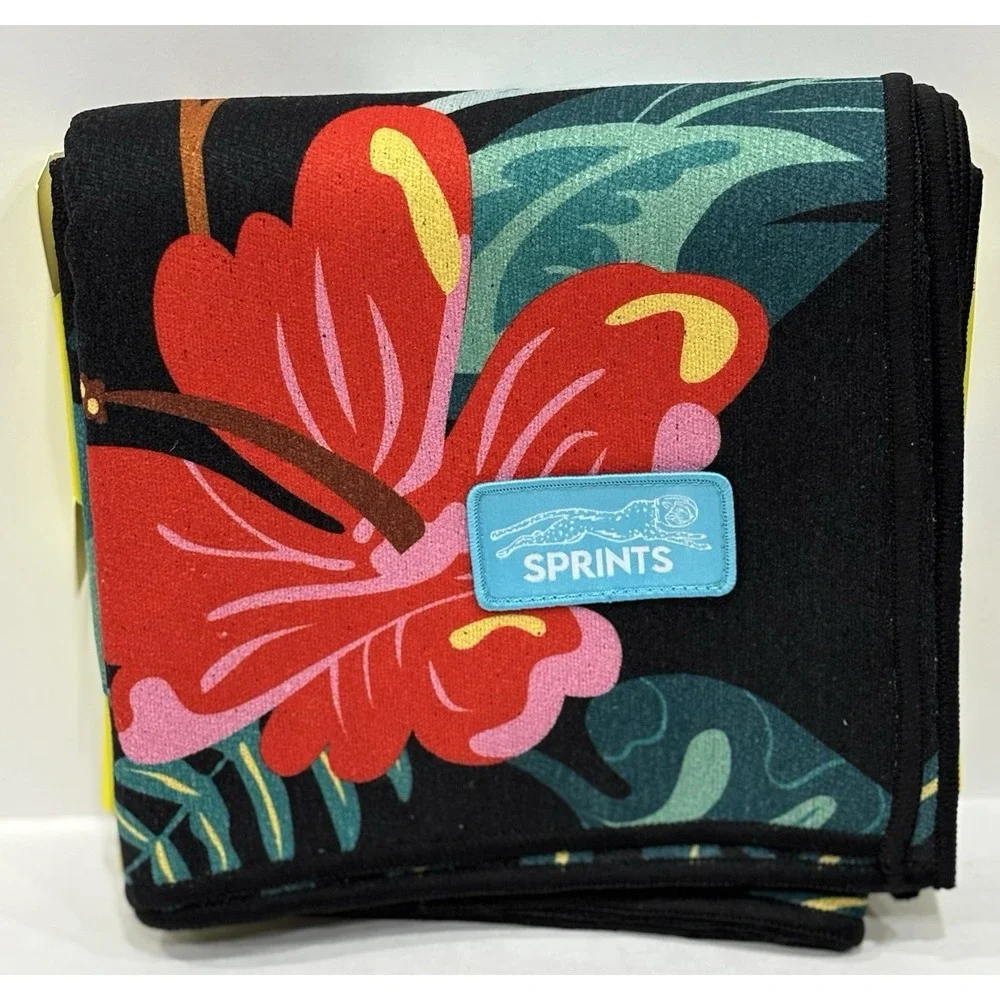 SPRINTS Car Seat Cover Towel Moonrise In Maui Tropical Floral New